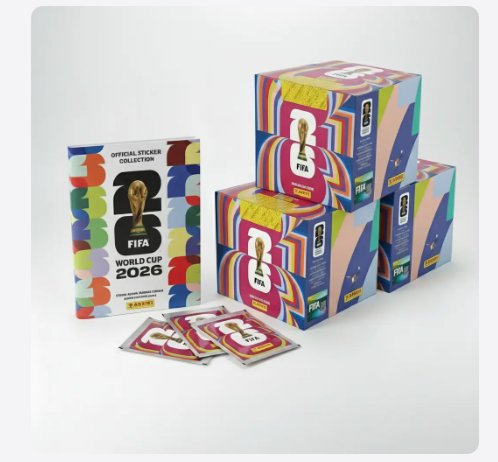 Álbum oficial y cajas Panini FIFA World Cup 2026